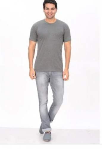 New Round Neck T Shirt For Mens by Suhani Fashion World