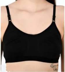 Net Black Padded Bra, For Inner Wear, Size: Free Size at Rs 135/piece in  Surat