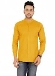 Casual Linen Mens Sanganeri Print Shirt, Full Sleeves at Rs 200 in Ahmedabad