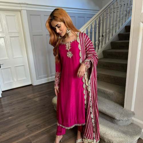 New Designer Party Sharara Suit & Dupatta Set by Royal Export