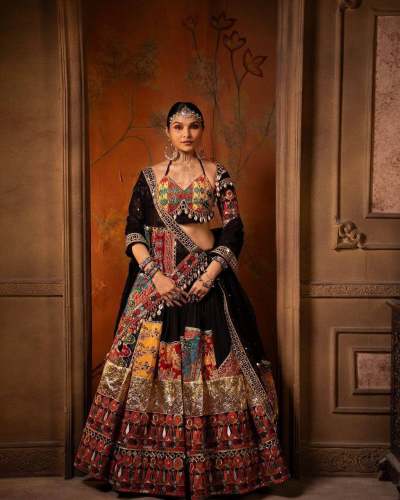 New Navratri Special Designer Printed Lehenga Choli