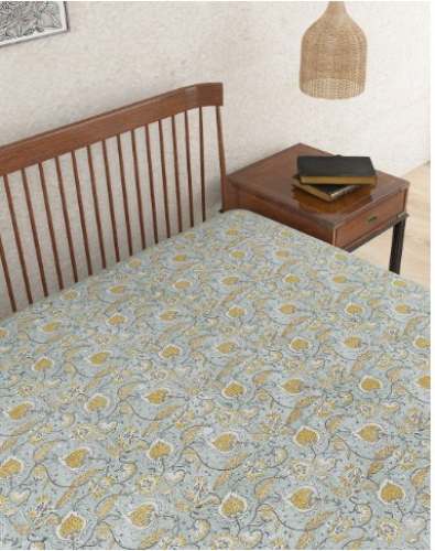  Ihania Cotton Block Print Bed Cover