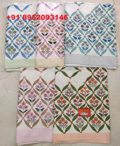 Double Bed Printed Bedsheet 90X108.