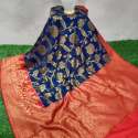 Semi Silk Rich Pallu Banarasi Saree 