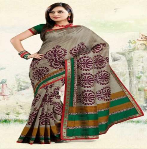 Printed Heavy Designer Saree For Women