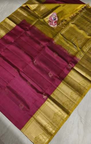 New Collection Maroon Golden Saree by Sridevi Sarees And Boutique