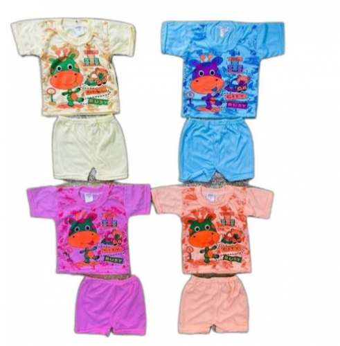 New Collection Baby T Shirt And Short Set by Divyanshi Hosiery