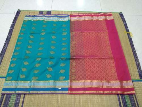 New Collection Silk Cotton Saree For Ladies by Sri Kirthi Creations