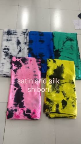 satin sibori by Silk India Corporation