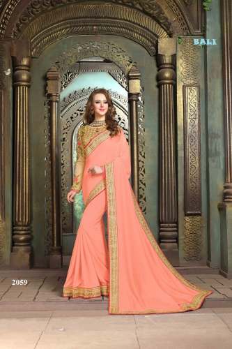 Designer Catalog Saree Bali - 2059